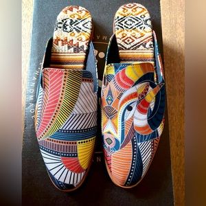 Inkkas Cyprus slide size 8 - colorful slip on mules - NWT brand new